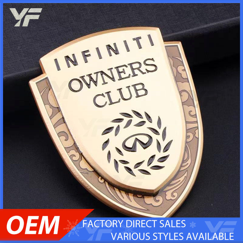 For Infiniti Q50L QX50 Q70 ESQ QX30 – Metal Body Side Emblem Window & Trunk Sticker Refit