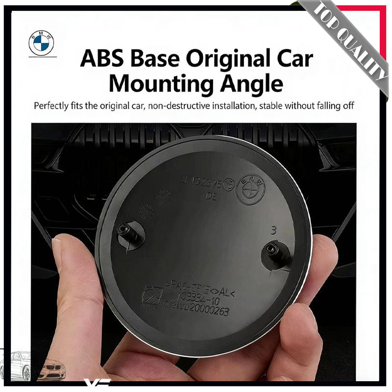 Fit for BMW front emblems: 1 Series, 2 Series, 3 Series, 4 Series, 5 Series, 6 Series, 7 Series, X1, X2, X3, X4, X5, X6. Front & rear emblems, hood emblems.