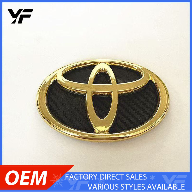 Toyota Crystal Emblem for Land Cruiser, Prado, Highlander, Reiz, RAV4, Modified Front Grille Logo