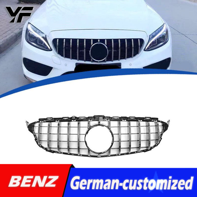 Mercedes-Benz C-Class W205 C180 C200 C300 2015-2018 Diamond GT AMG Front Grille