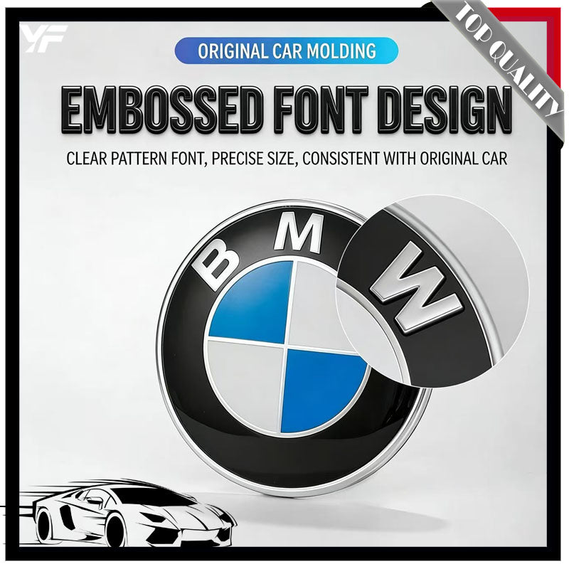 Restore Your BMW’s Original Look – Genuine Emblem Set for 3/5 Series & X3/X5/X6