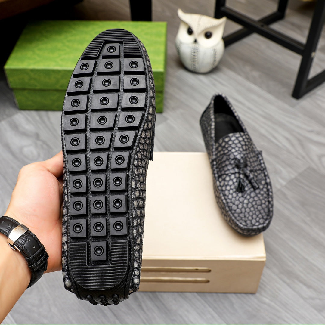 Gucci  imported cowhide leather, simple leather lining, rubber outsole, top-notch handmade, fine workmanship
