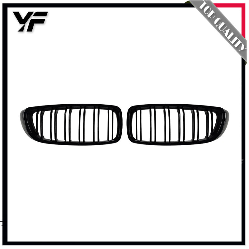 Suitable for BMW 4 Series F32 F33 F36 2014-2020 single-line and double-line grille exterior modifications.