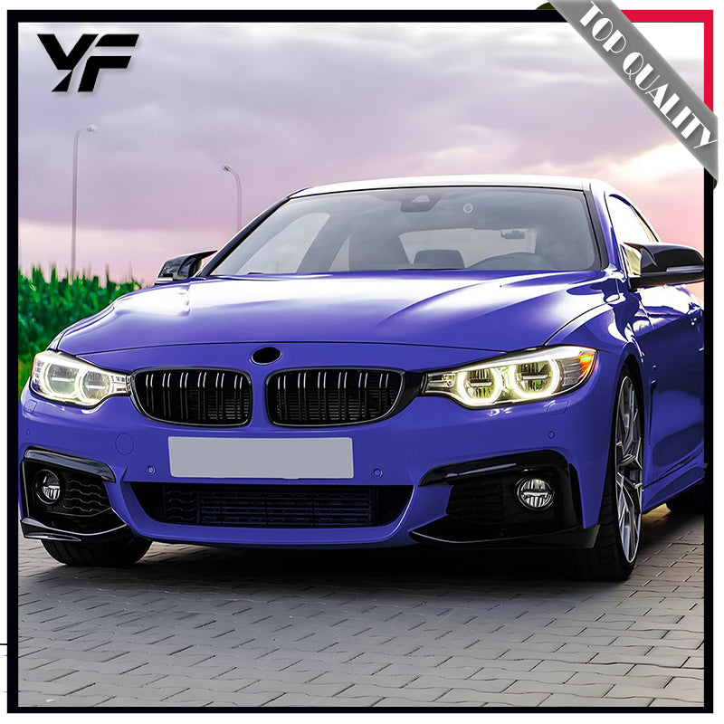 Suitable for BMW 4 Series F32 F33 F36 2014-2020 single-line and double-line grille exterior modifications.