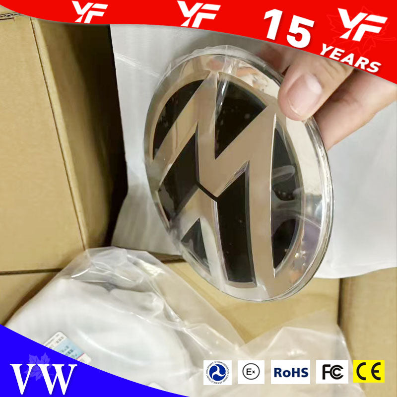 Lavida PLUS, Sagitar, Passat, Bora, Polo, T-Roc, Touran grille, ACC ceramic grille logo, car emblem modification