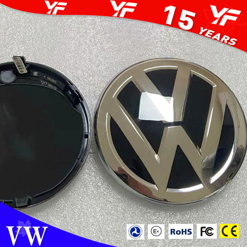 Lavida PLUS, Sagitar, Passat, Bora, Polo, T-Roc, Touran grille, ACC ceramic grille logo, car emblem modification
