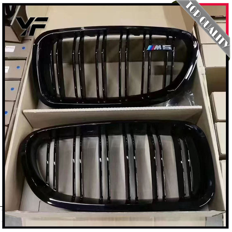 Applicable to BMW 5 Series modified grille, Black Warrior grille, 5 Series 2011-2017 grille, 520Li, 525Li, 535Li