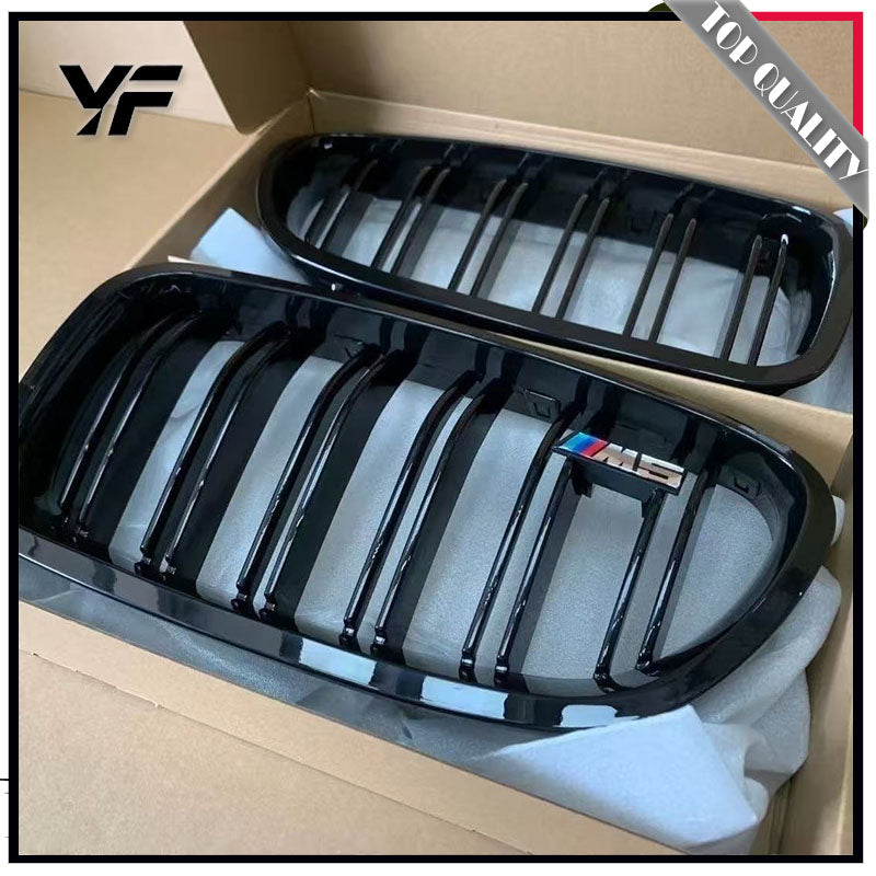 Applicable to BMW 5 Series modified grille, Black Warrior grille, 5 Series 2011-2017 grille, 520Li, 525Li, 535Li