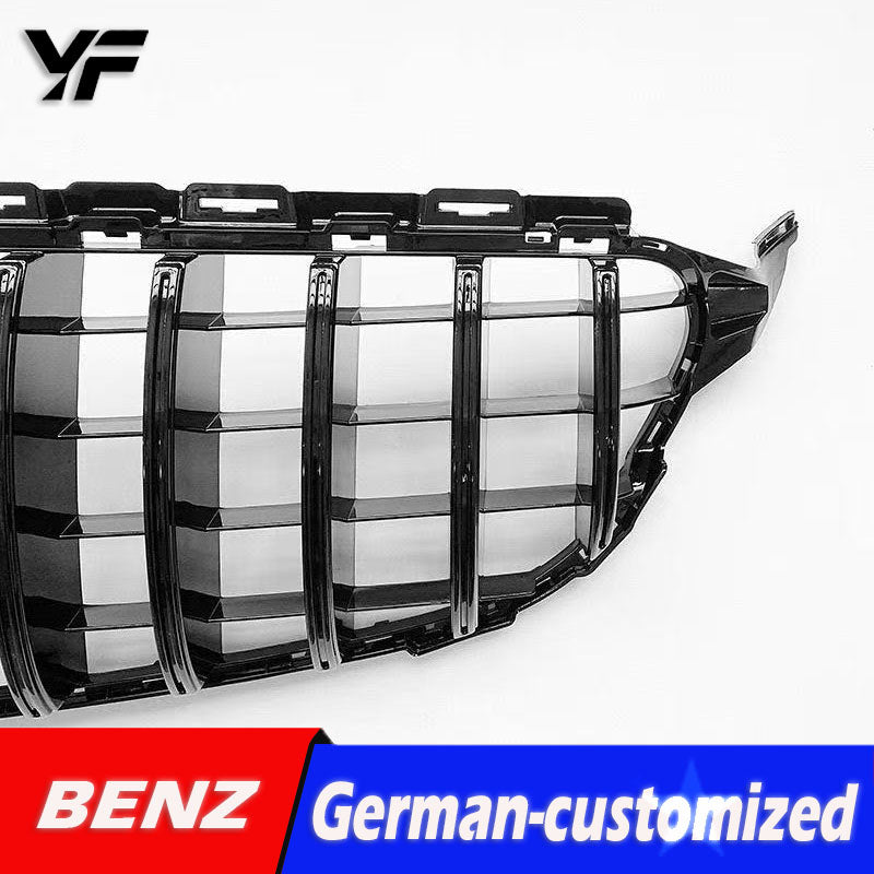 Mercedes-Benz C-Class W205 C180 C200 C260 2019-2021 GT Diamond Style Front Grille Modification