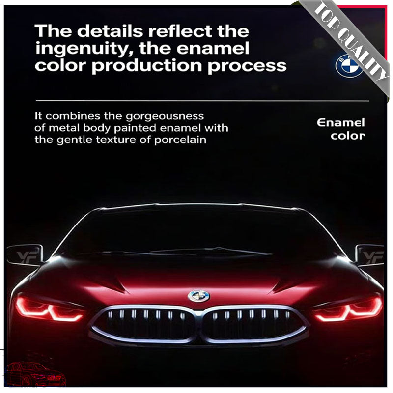 BMW Enamel Emblems for 1/3/4/5/6 Series & X1-X6 | Aviation-Grade Metal