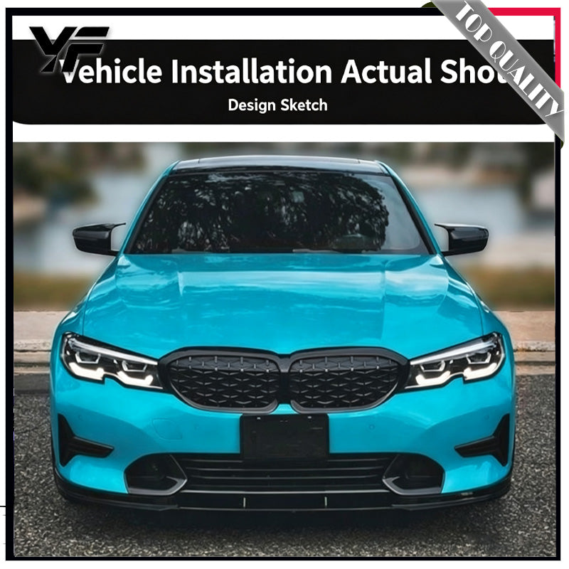 Applicable to BMW 3 Series grille modification for 2013-2024 black 3 Series G20/28325i "Starry Night" grille
