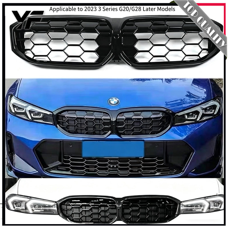 Applicable to BMW 3 Series grille modification for 2013-2024 black 3 Series G20/28325i "Starry Night" grille