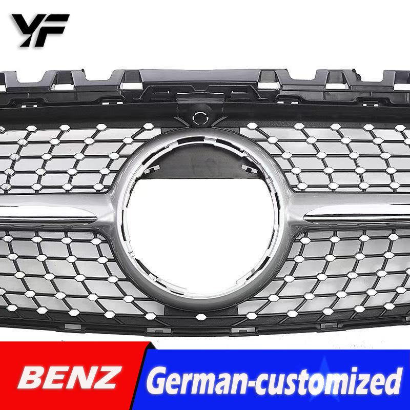 Mercedes-Benz B-Class W247 B180 B200 2020-2023 Modified Diamond Style Front Grille