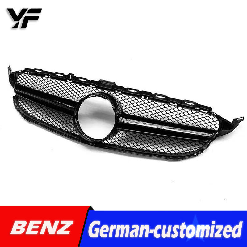 Mercedes-Benz C-Class W205 C180 C200 C300 2015-2018 Diamond Grille / GT Grille / AMG Front Grille