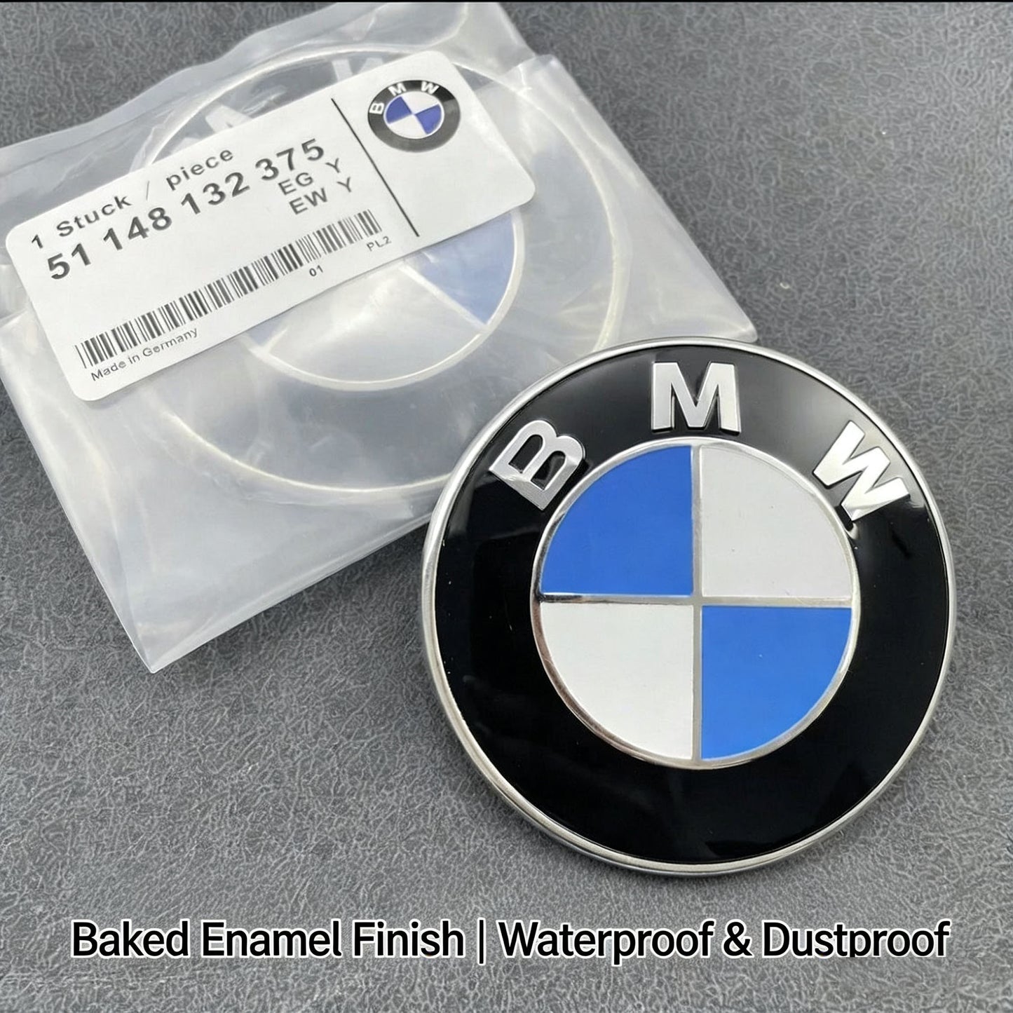 Restore Your BMW’s Original Look – Genuine Emblem Set for 3/5 Series & X3/X5/X6