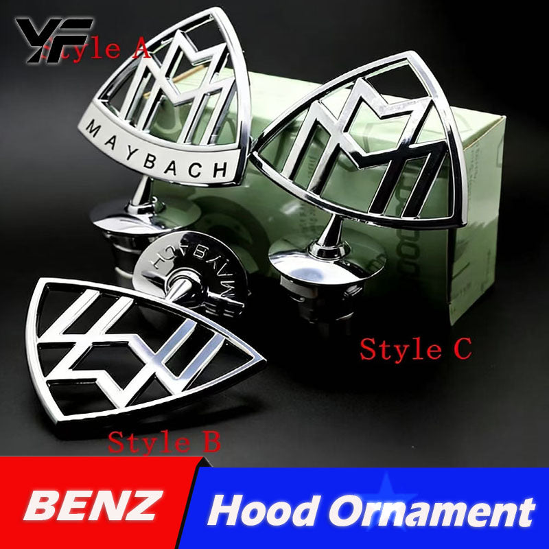 Suitable for Mercedes-Benz Maybach S480 emblem, S560 emblem, S450 emblem, GLS480 emblem, S-Class modification, original factory parts.