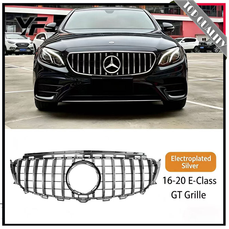 Black grille modification for BMW 5 Series i5 (2010-2024 models), 530Li, and 525 models, featuring a glossy black starry sky grille.