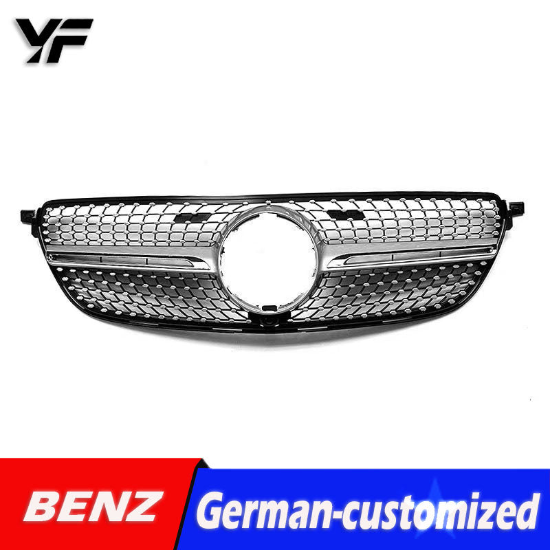 Mercedes-Benz GLE-Class W166 GLE350 GLE450 2016-2019 GT Diamond Style Front Grille Upgrade