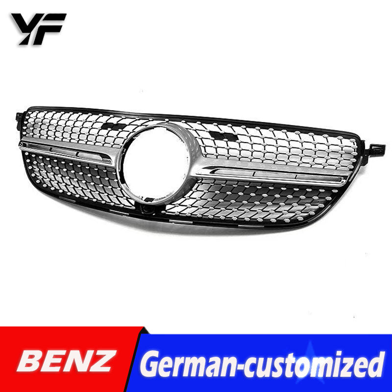 Mercedes-Benz GLE-Class W166 GLE350 GLE450 2016-2019 GT Diamond Style Front Grille Upgrade