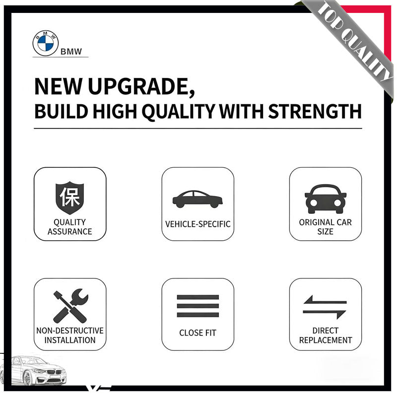 Fit for BMW front emblems: 1 Series, 2 Series, 3 Series, 4 Series, 5 Series, 6 Series, 7 Series, X1, X2, X3, X4, X5, X6. Front & rear emblems, hood emblems.