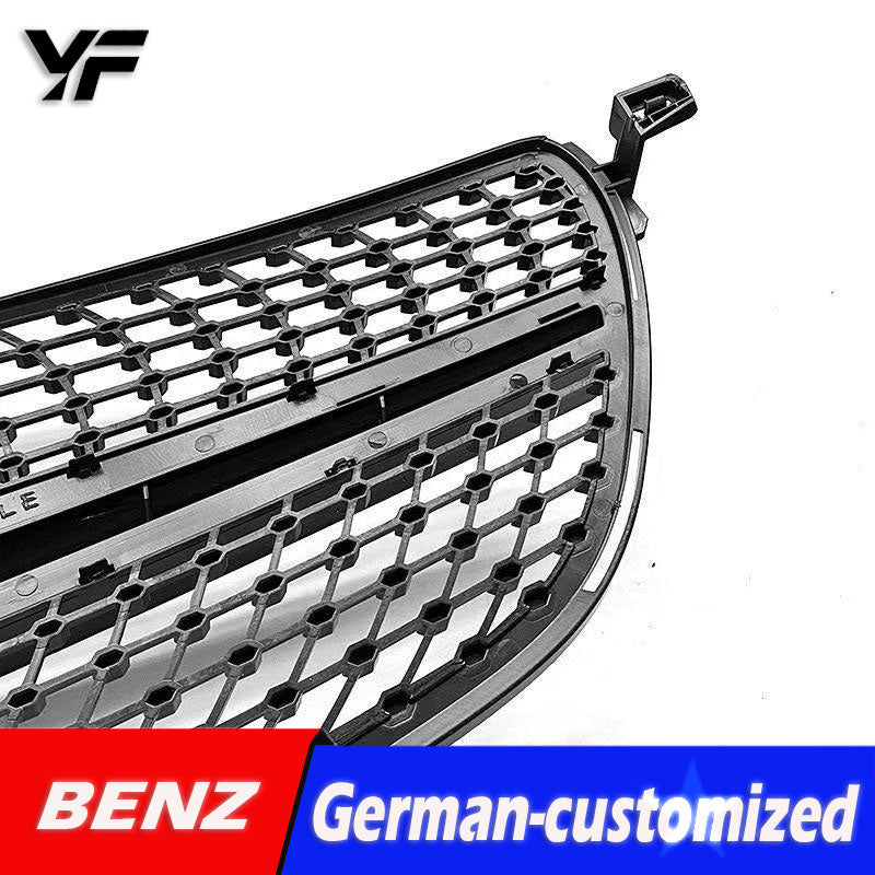 Mercedes-Benz GLE-Class W166 GLE350 GLE450 2016-2019 GT Diamond Style Front Grille Upgrade