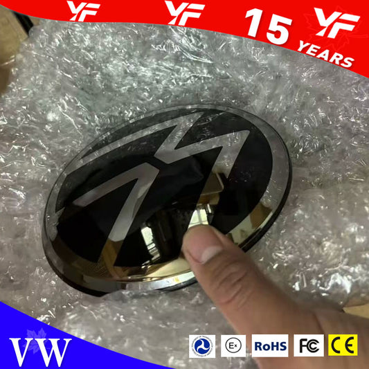 Volkswagen Ceramic Emblems ACC Compatible & Radar Penetrable Perfect for car modification Upgrade your VW exterior now!