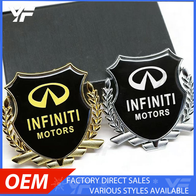 For Infiniti G/M Series, Q50L Q60 Q70 QX60 QX70 ESQ EX FX – Car Refit Decorative Emblem Stickers