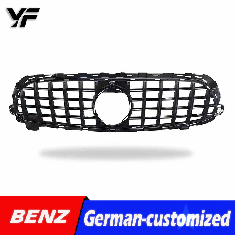 Mercedes-Benz New E-Class W213 GT Grille, E260 E300L AMG Style Vertical Bar Grille, Radiator Grill