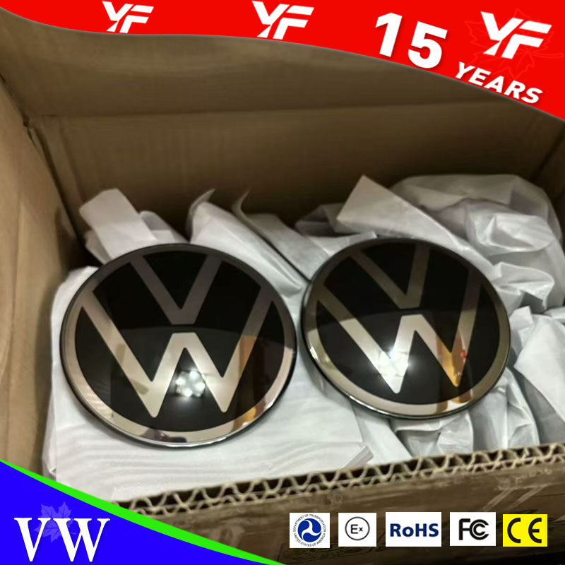 Volkswagen Modified Emblems: Ceramic & ACC Compatible Badges