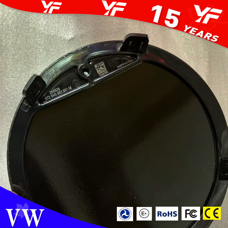 Volkswagen Ceramic Emblems ACC Compatible & Radar Penetrable Perfect for car modification Upgrade your VW exterior now!