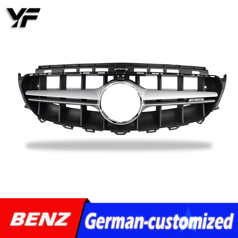 Mercedes-Benz New E-Class W213 GT Grille, E260 E300L AMG Style Vertical Bar Grille, Radiator Grill
