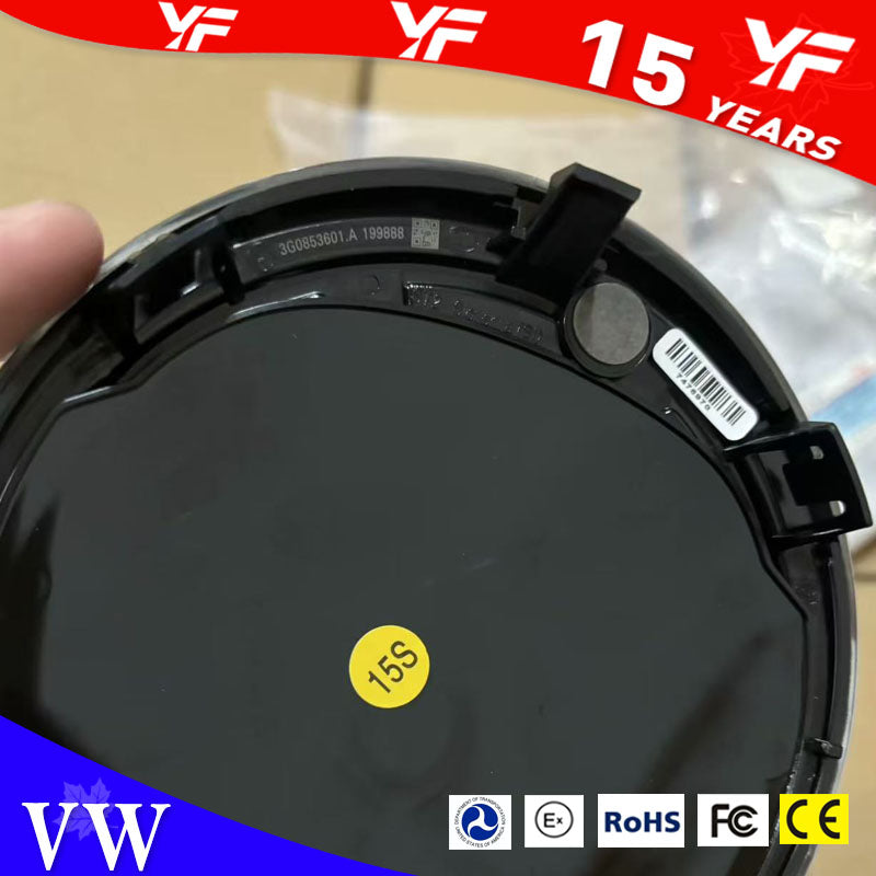 vw,acc,emblem,badge,logo,front,rear,glossy,black,silver,replacement,modified,car styling,auto accessory,grille badge,trunk logo,vw badge,vw emblem