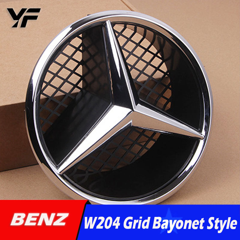 Suitable for Mercedes-Benz W204 C63 W203 C180 C200 C260 C300 front grille emblem/logo.