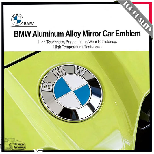 Fits BMW 1/2/3/4/5/6/7 Series & X1-X2-X3-X4-X5-X6 | Front, Rear & Hood Emblems